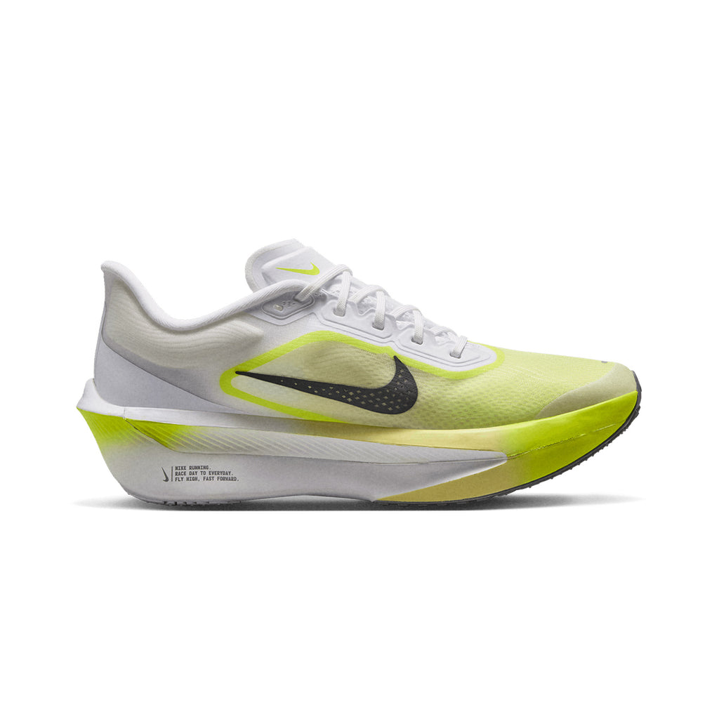 NIKE MEN ZOOM FLY 6 - WHITE/ANTHRACITE/LEMONVENOM