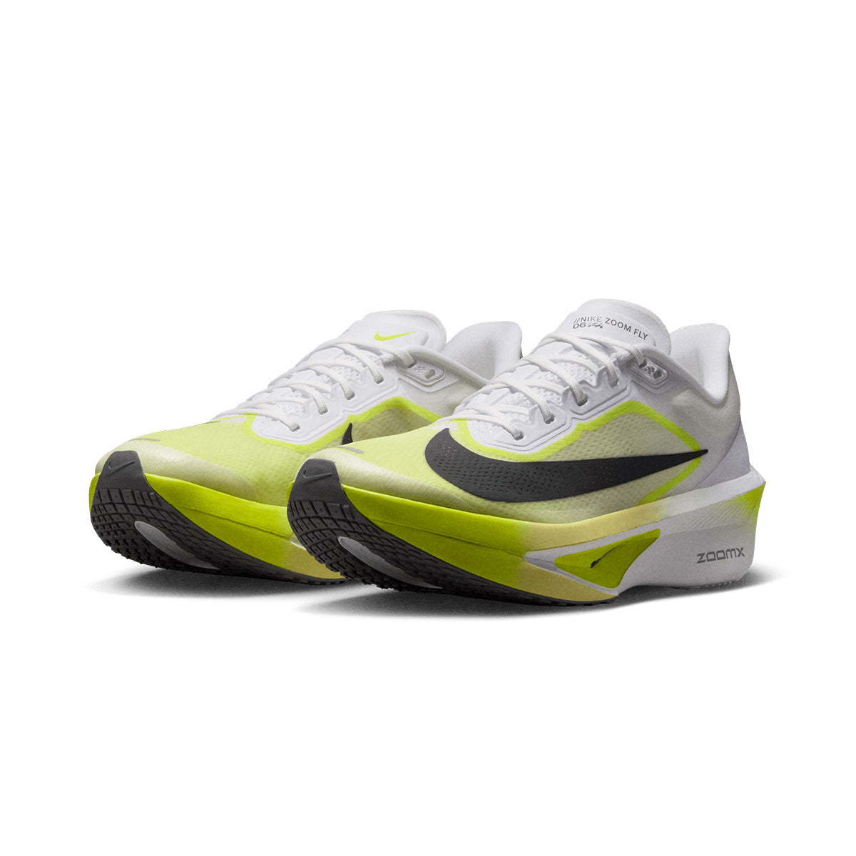 NIKE MEN ZOOM FLY 6 - WHITE/ANTHRACITE/LEMONVENOM