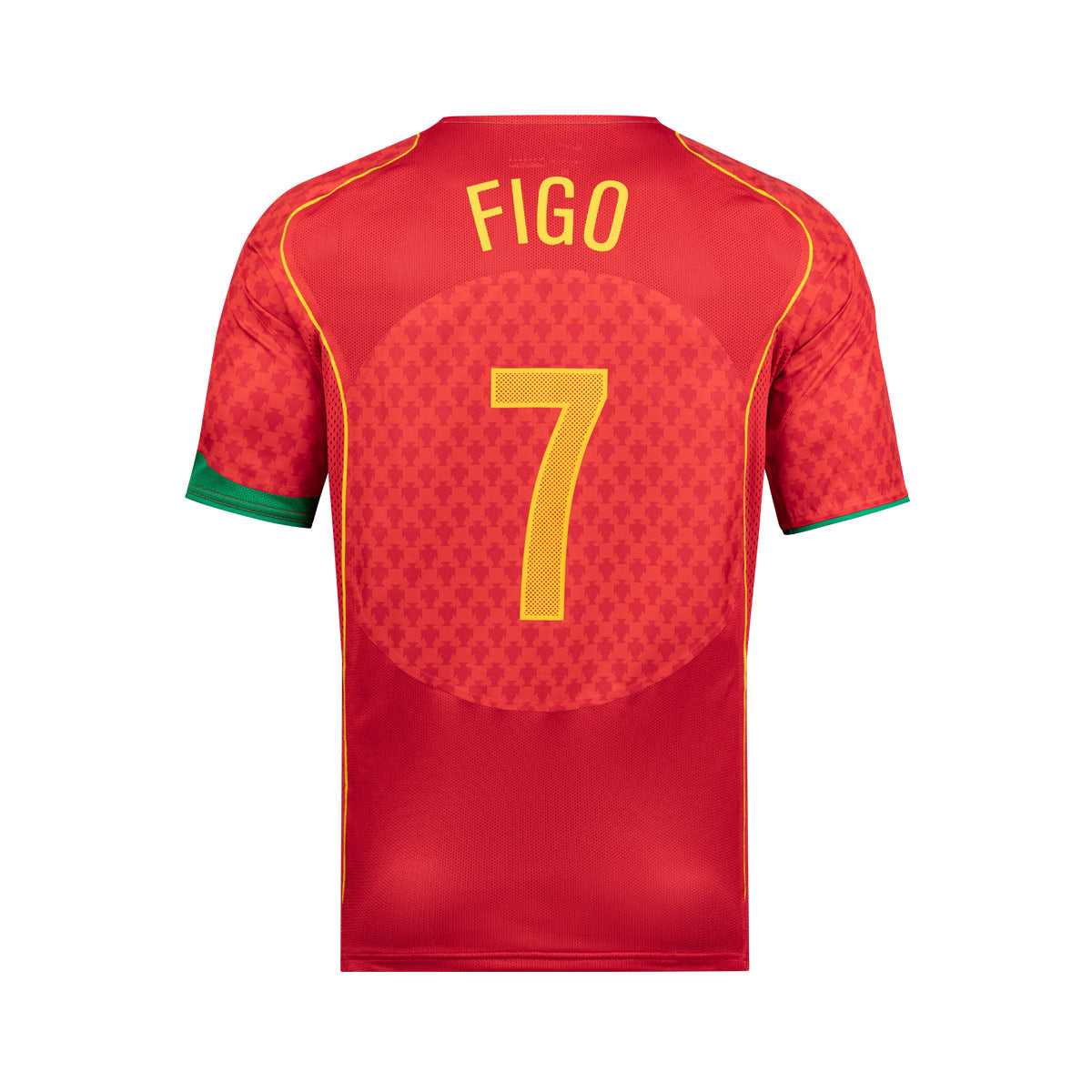 NIKE PORTUGAL 2004 RE ISSUE JERSEY EX - SPORT RED/PINE GREEN/YELLOW OCHRE