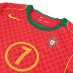 NIKE PORTUGAL 2004 RE ISSUE JERSEY EX - SPORT RED/PINE GREEN/YELLOW OCHRE
