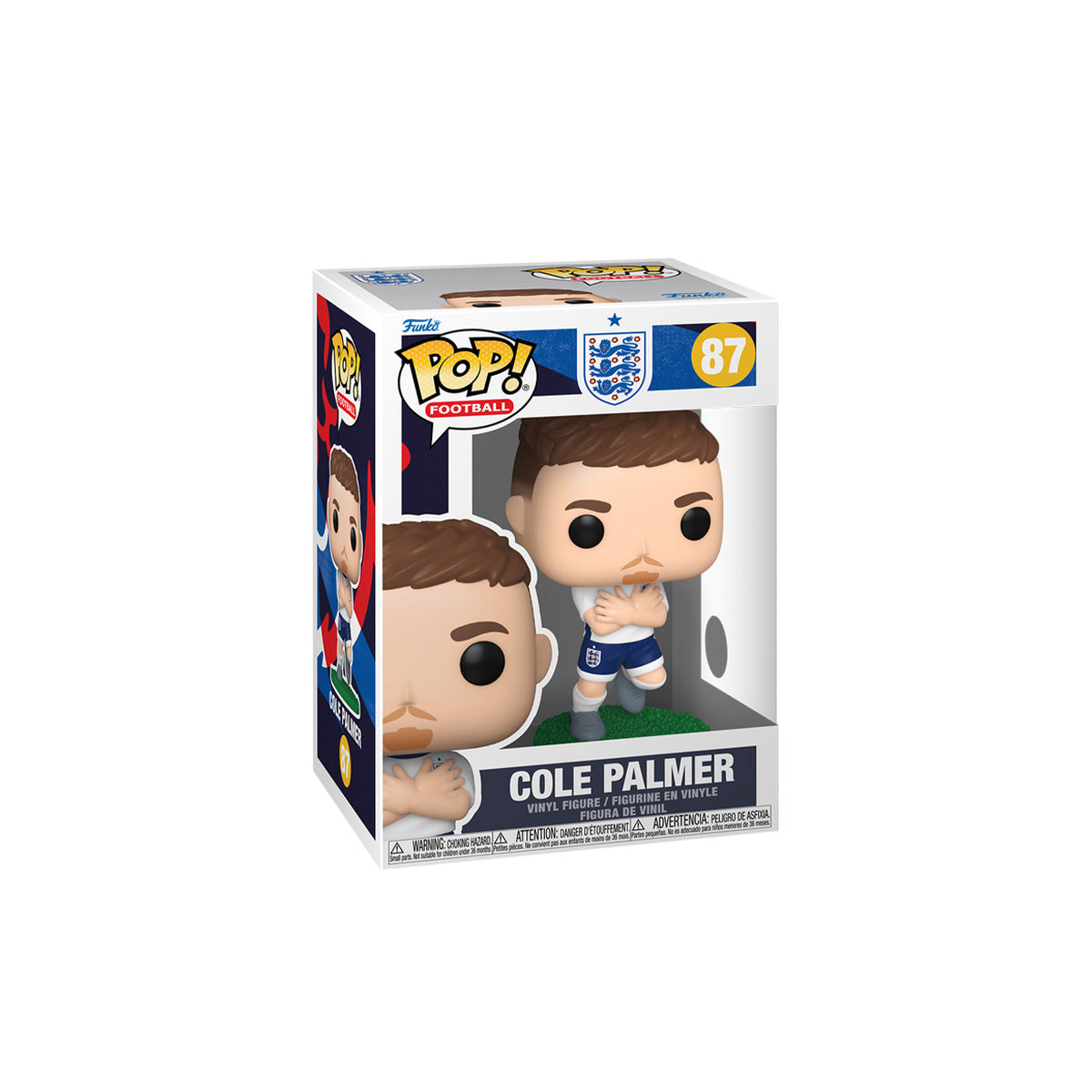 FUNKO ENGLAND COLE PALMER POP - WHITE/NAVY