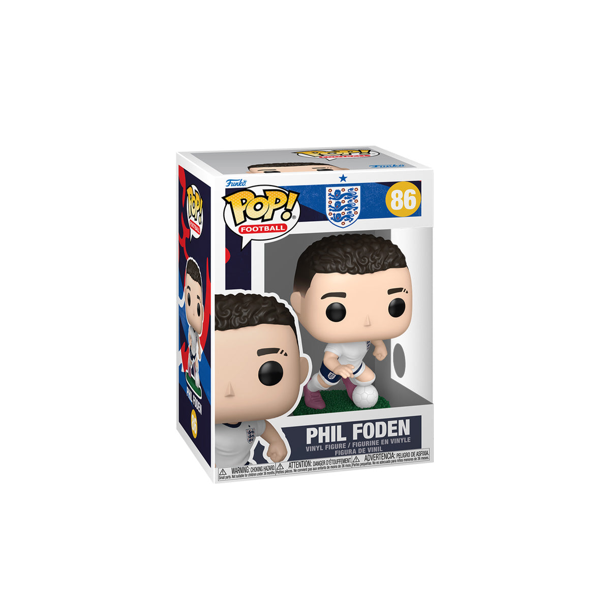 FUNKO ENGLAND PHIL FODEN POP - WHITE/NAVY