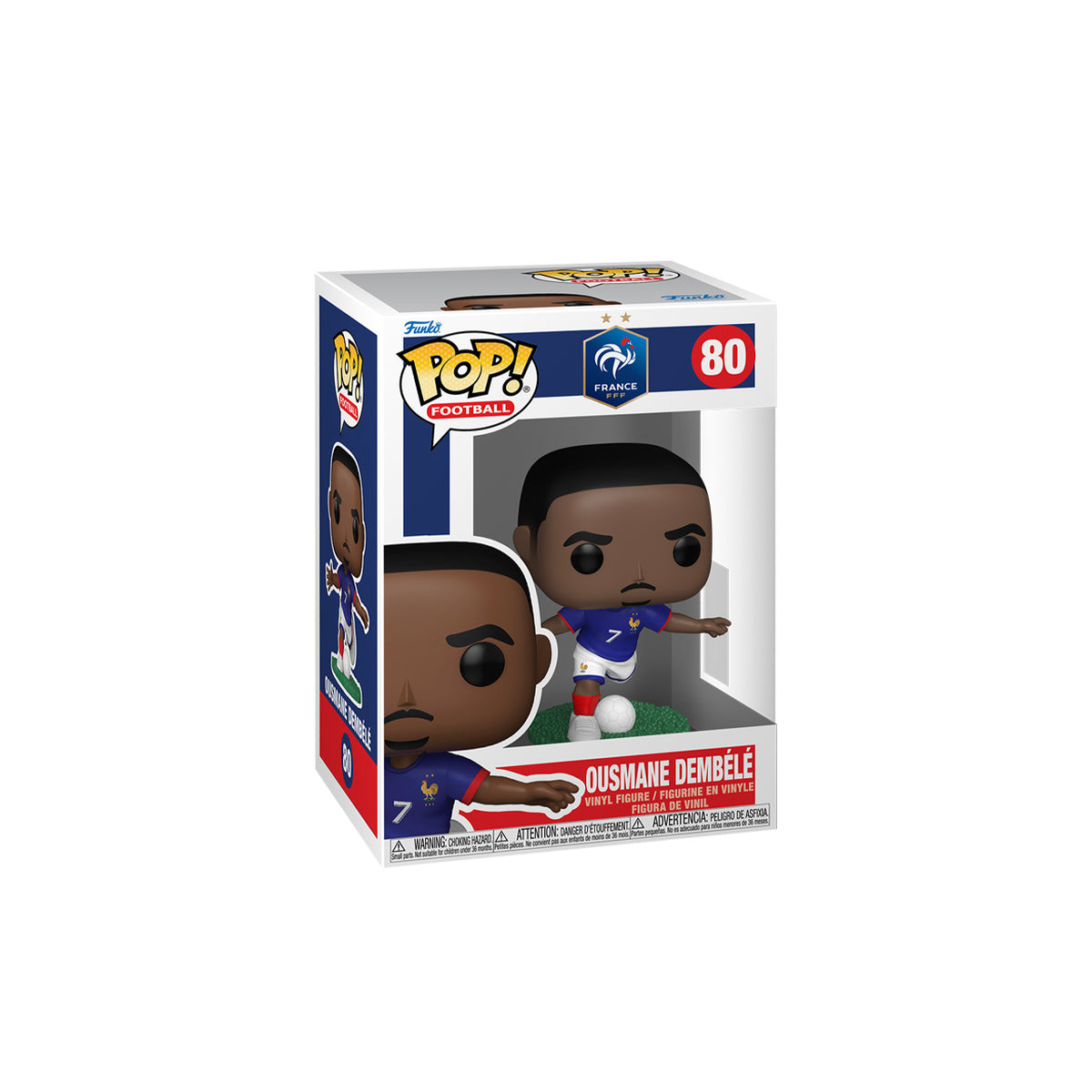 FUNKO FRANCE OUSMANE DEMBELE POP - BLUE/WHITE
