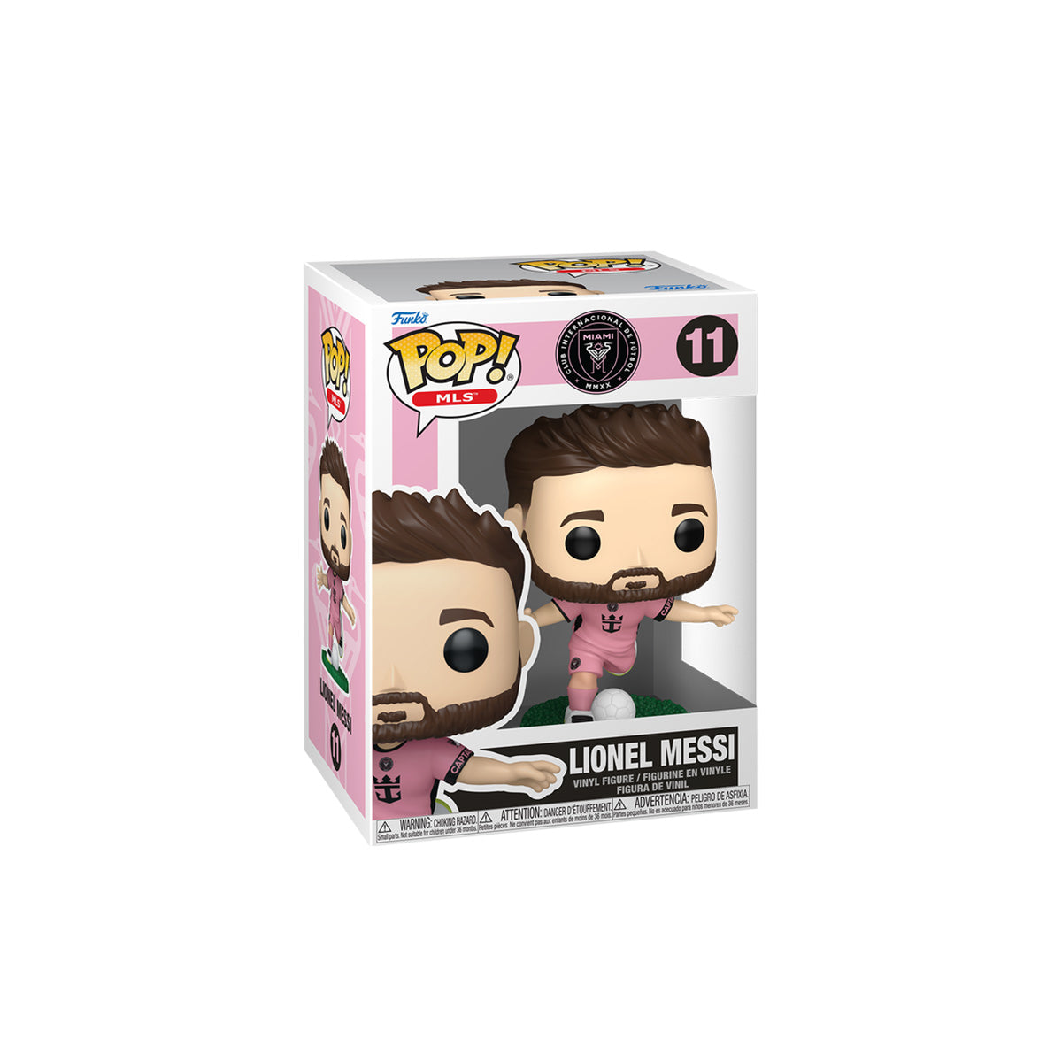 FUNKO INTER MIAMI LIONEL MESSI POP - PINK/PINK