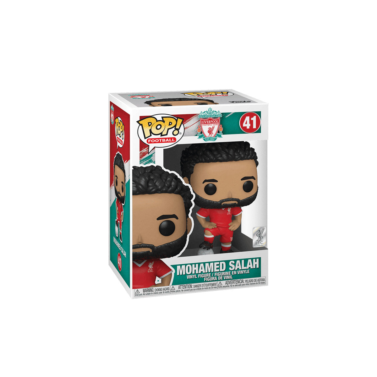 FUNKO LIVERPOOL MOHAMED SALAH POP - RED/RED