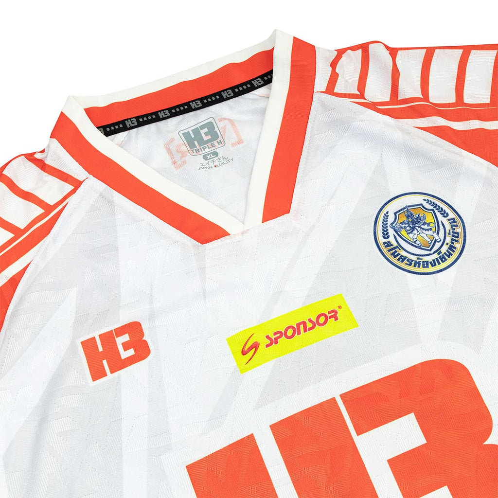 H3 HONGYEN THAKAM 2026/2027 JERSEY - WHITE/ORANGE