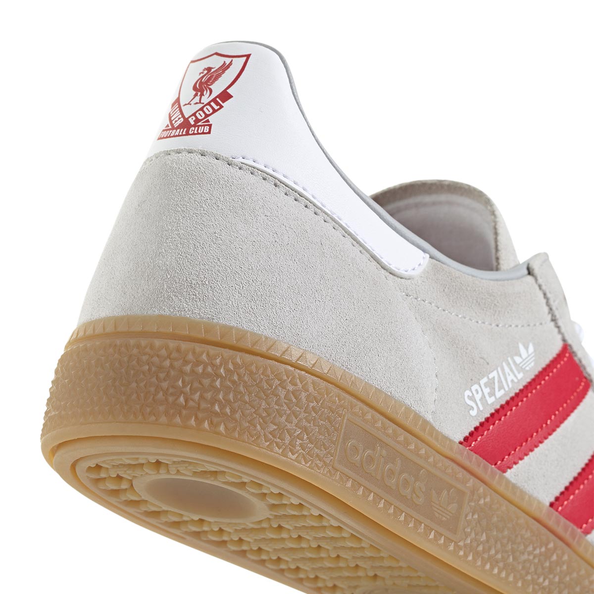 ADIDAS HANDBALL SPEZIAL LIVERPOOL - GREY TWO/STRAWBERRY RED/FTWR WHITE