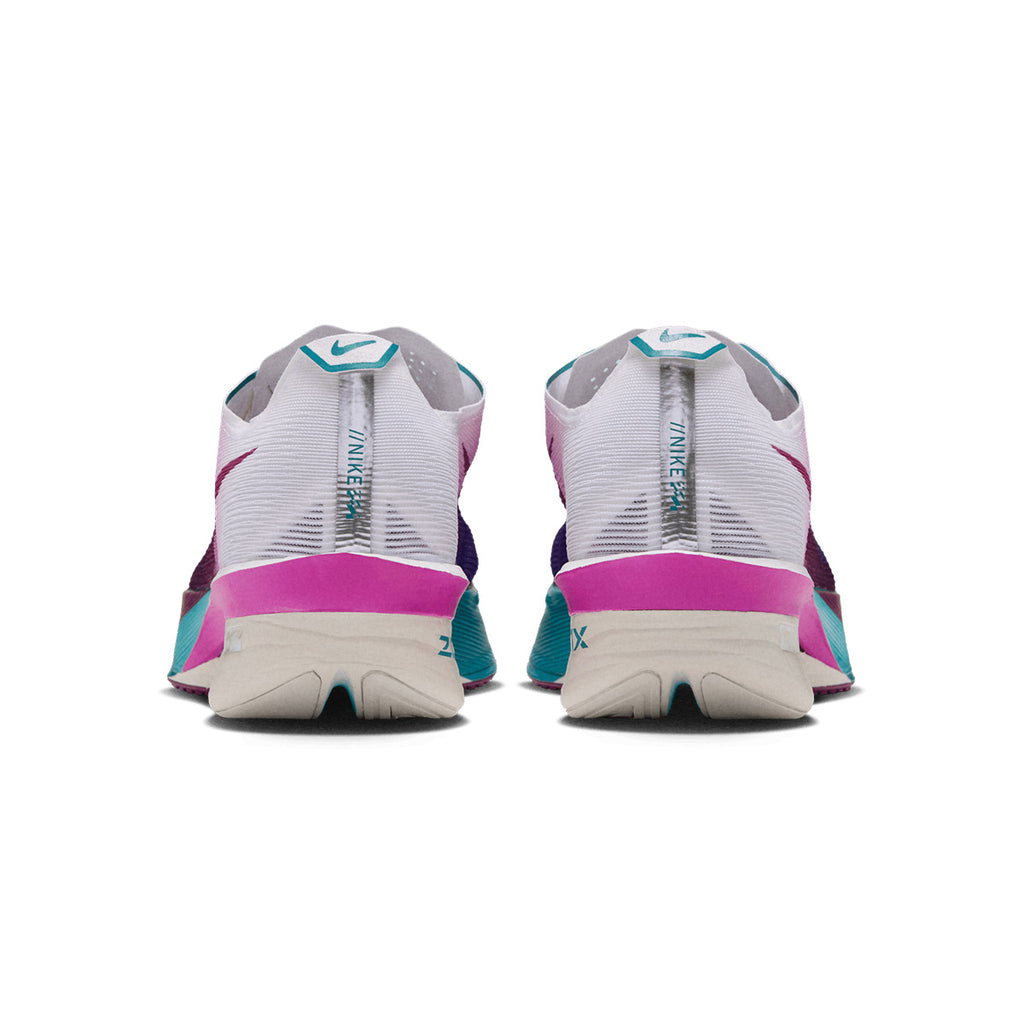 NIKE WOMEN ZOOMX VAPORFLY NEXT% 4 - WHITE/TRUEBERRY/ENERGY/VIVIDPURPLE