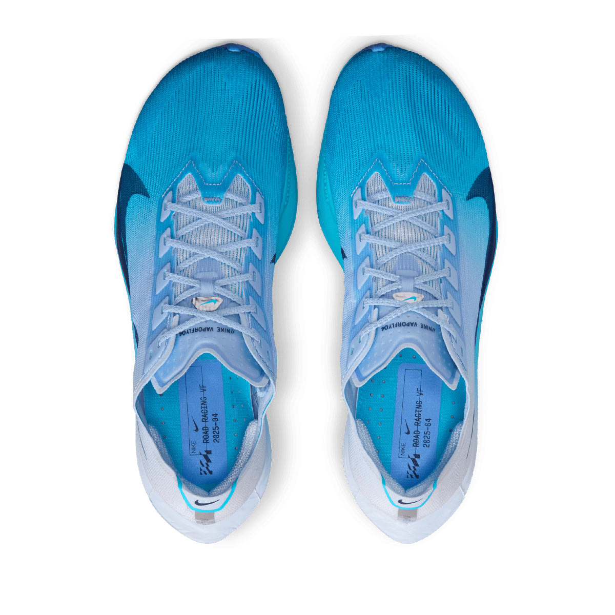 NIKE W ZOOMX VAPORFLY NEXT% 4 - WHITE/MIDNIGHTNAVY/HYDROGENBLUE