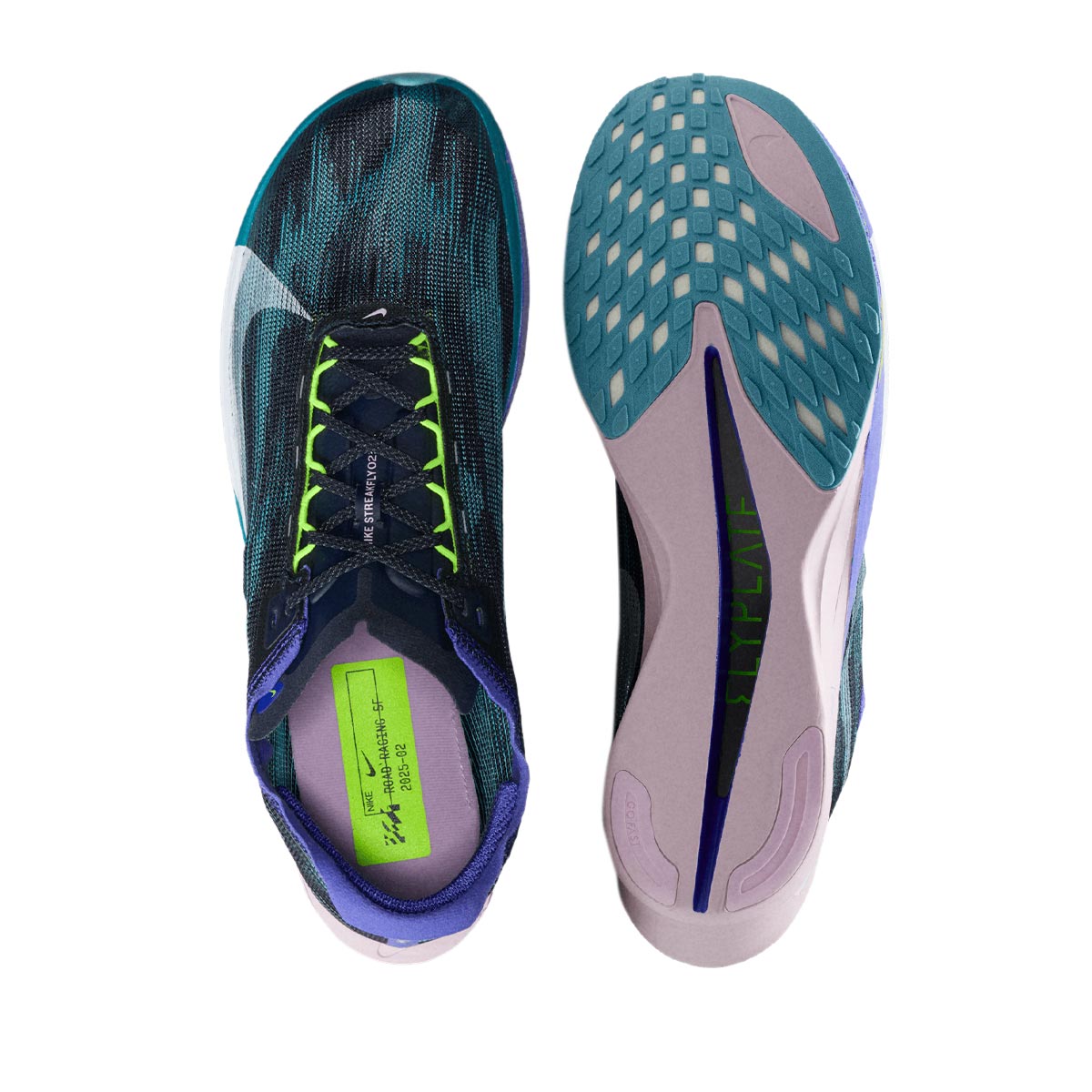 NIKE M ZOOMX STREAKFLY 2 - OBSIDIAN/WHITE/PERSIANVIOLET