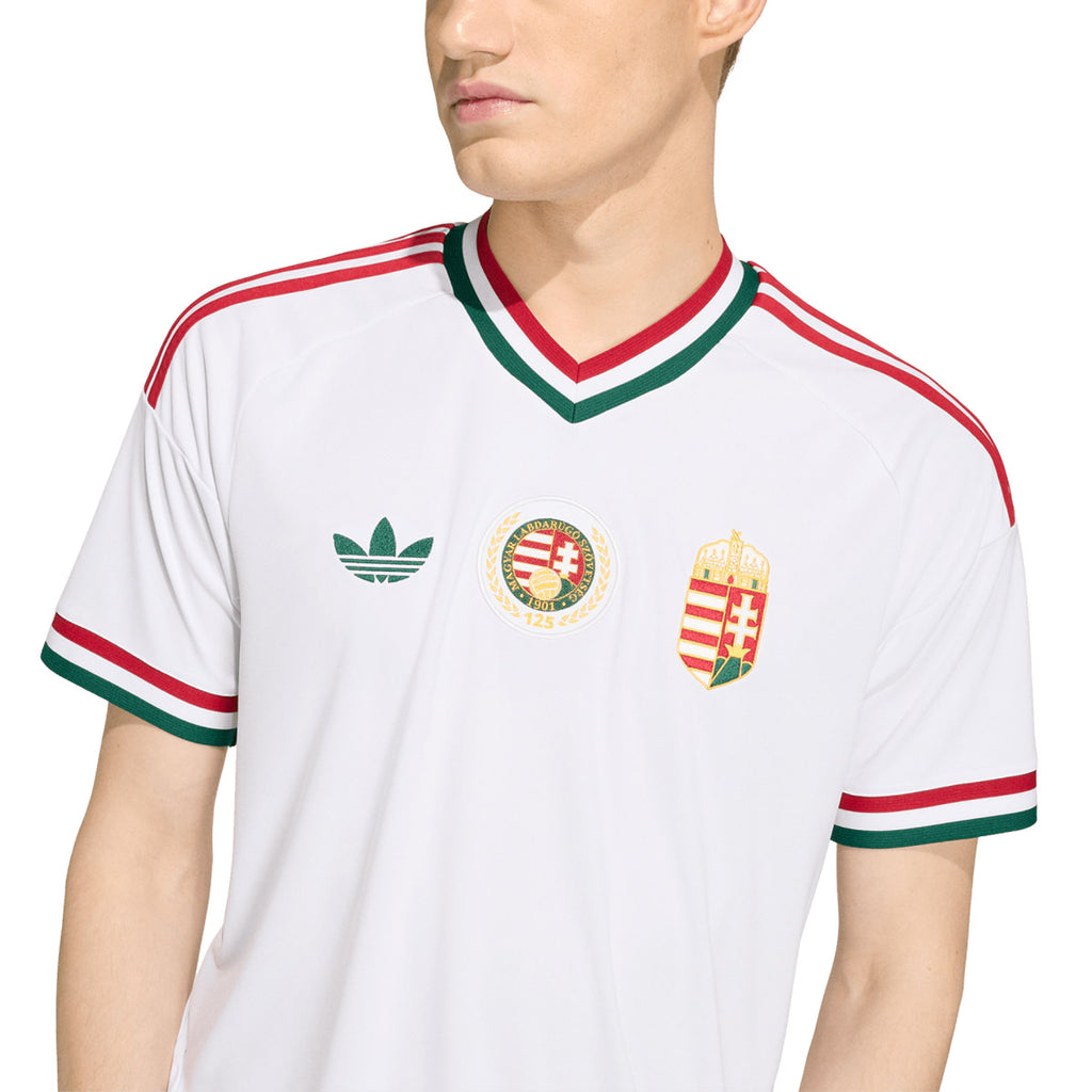 ADIDAS HUNGARY 2026 AWAY REPLICA JERSEY - WHITE