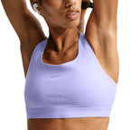 NIKE WOMEN SWIFT HIGH SUPPORT LIGHTLY LINED SPORT BRA - PURPLEPULSE