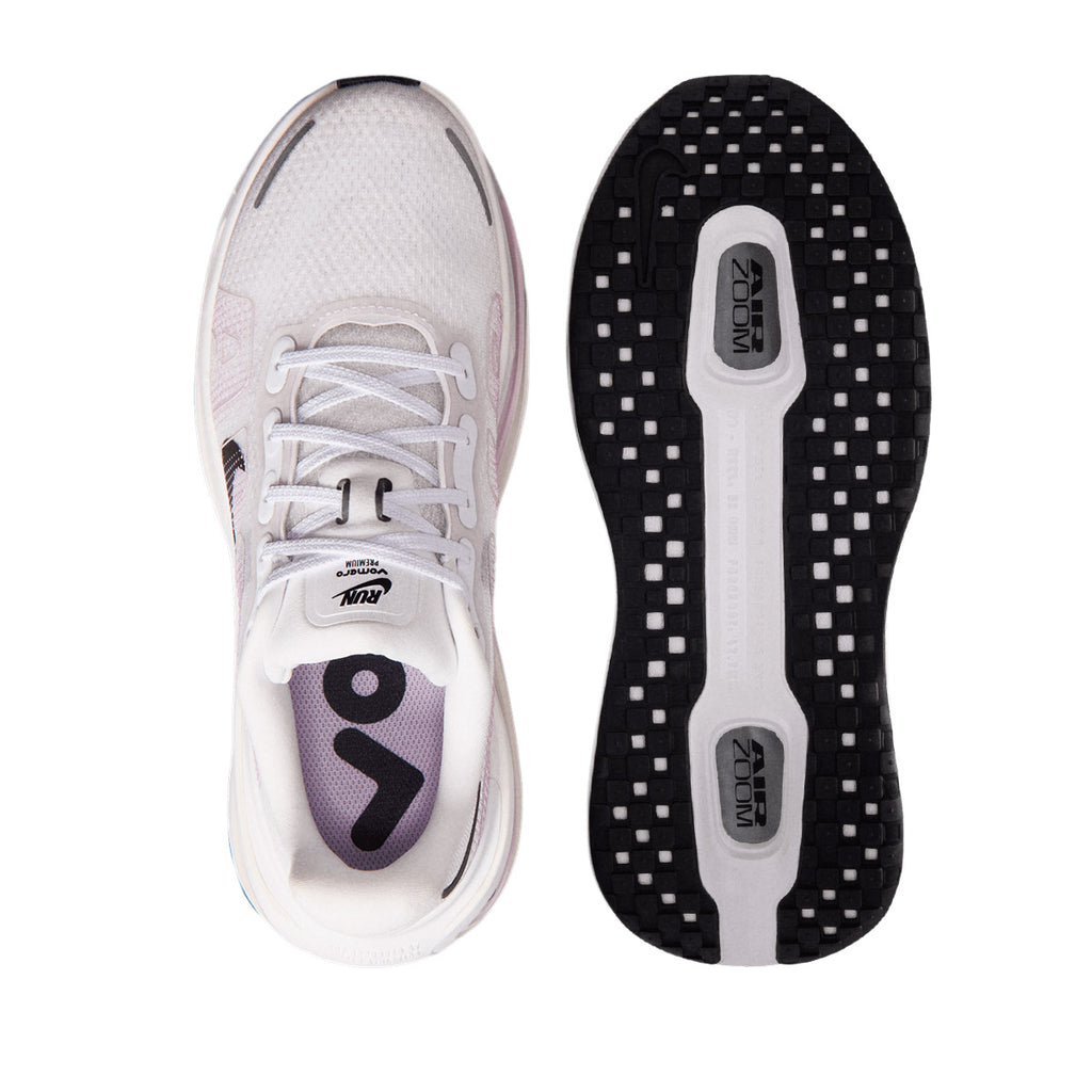 NIKE WOMEN VOMERO PREMIUM - WHITE/BLACK/SUMMITWHITE/BLEACHEDLILAC
