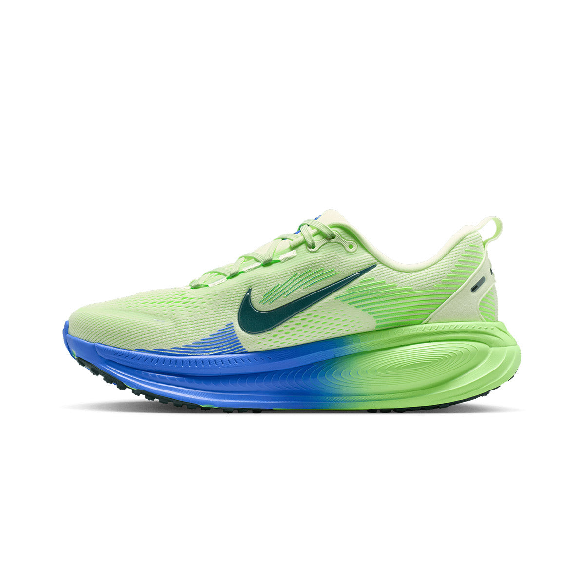 NIKE M VOMERO 18 - WHITE/BLACKSPRUCE/VOLTTINT/SAPPHIRE