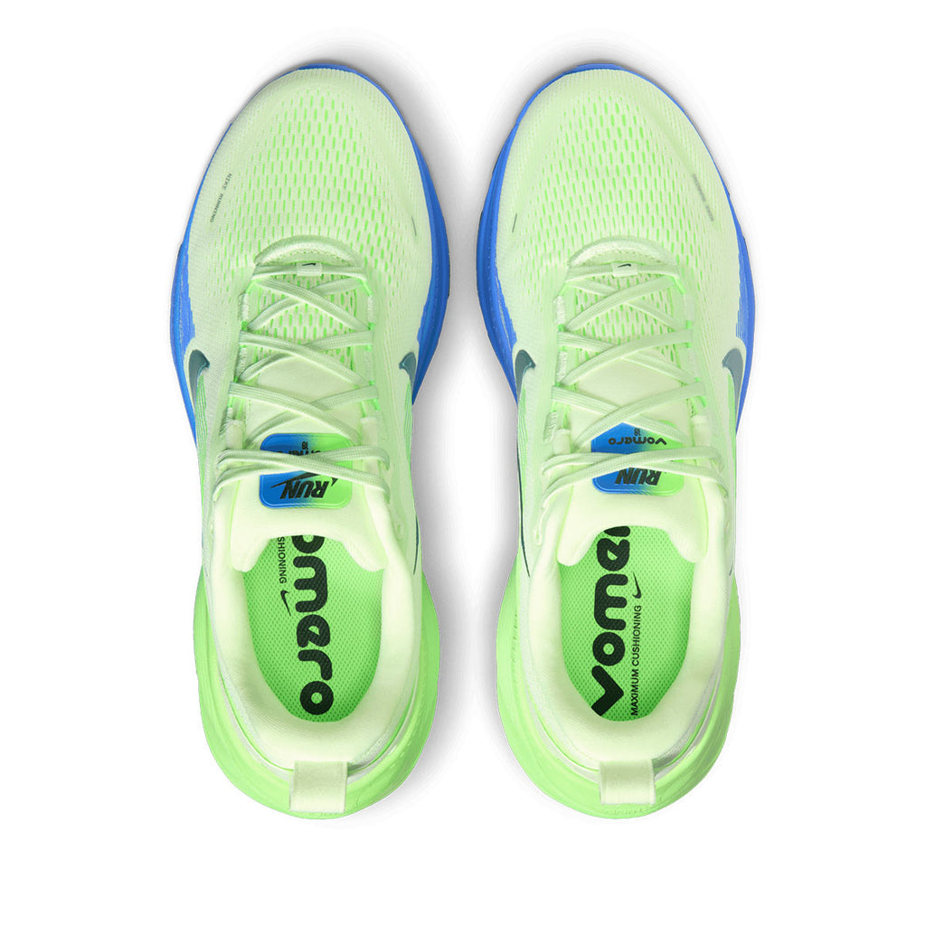 NIKE M VOMERO 18 - WHITE/BLACKSPRUCE/VOLTTINT/SAPPHIRE