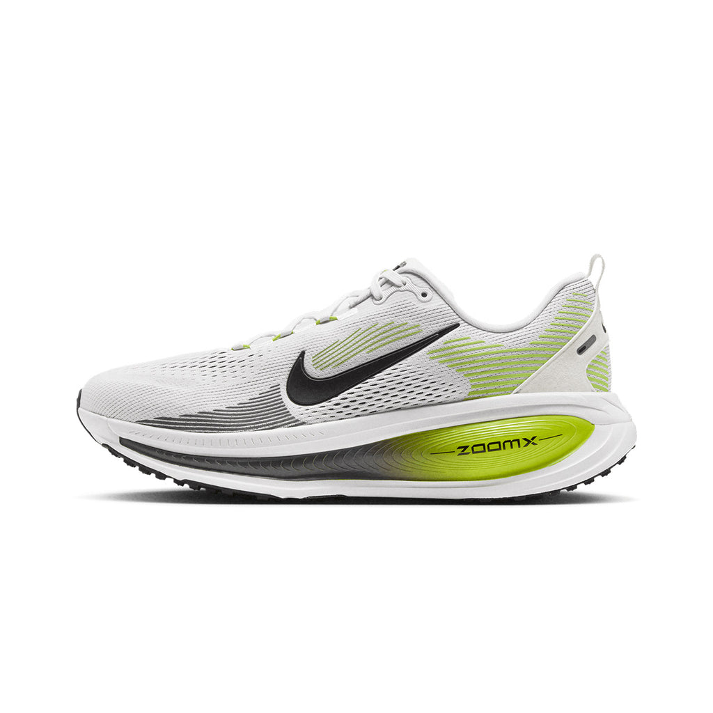 NIKE MEN VOMERO 18 - WHITE/BLACK/LEMONVENOM/DARKGREY