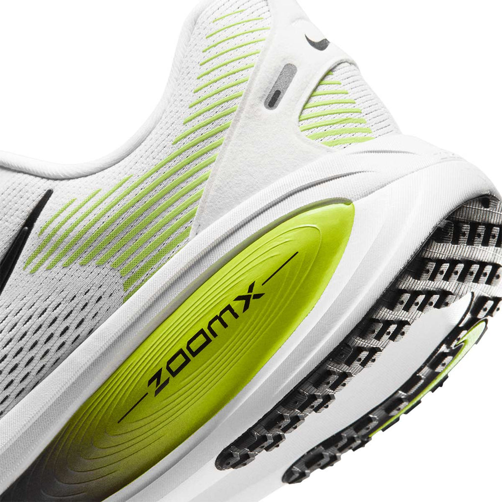 NIKE MEN VOMERO 18 - WHITE/BLACK/LEMONVENOM/DARKGREY