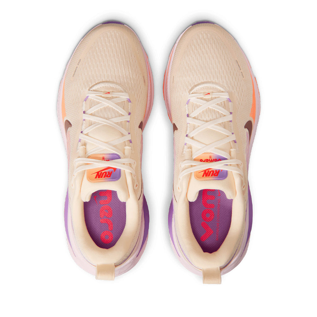 NIKE W VOMERO 18 - CHALK/TATTOO/PINKFOAM/BRIGHTVIOLET
