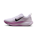 NIKE WOMEN VOMERO 18 - WHITE/BLACK/BLEACHEDLILAC/LTMAGENTA