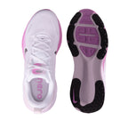 NIKE WOMEN VOMERO 18 - WHITE/BLACK/BLEACHEDLILAC/LTMAGENTA