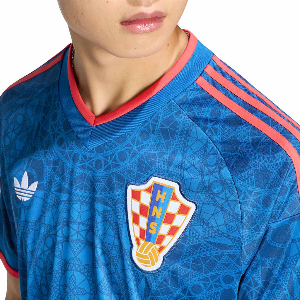 ADIDAS CROATIA 2026 AWAY REPLICA JERSEY - EQT BLUE