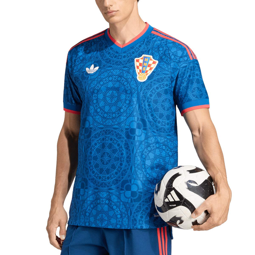 ADIDAS CROATIA 2026 AWAY PLAYER JERSEY - EQT BLUE