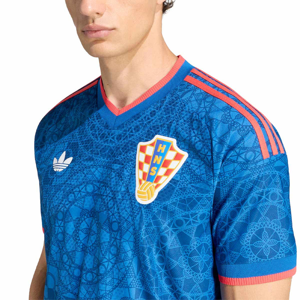 ADIDAS CROATIA 2026 AWAY PLAYER JERSEY - EQT BLUE