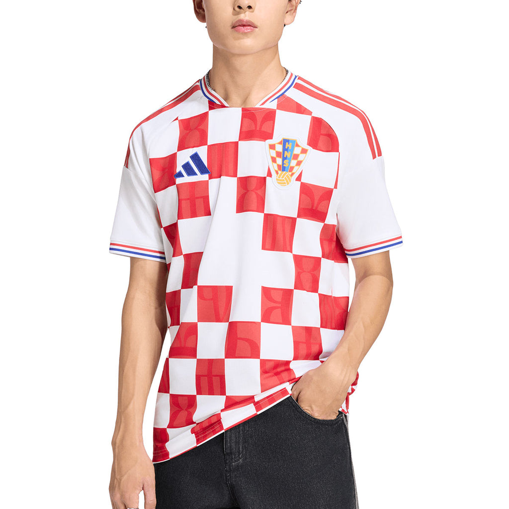 ADIDAS CROATIA 2026 HOME REPLICA JERSEY - WHITE