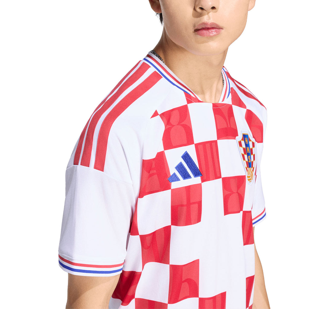 ADIDAS CROATIA 2026 HOME REPLICA JERSEY - WHITE