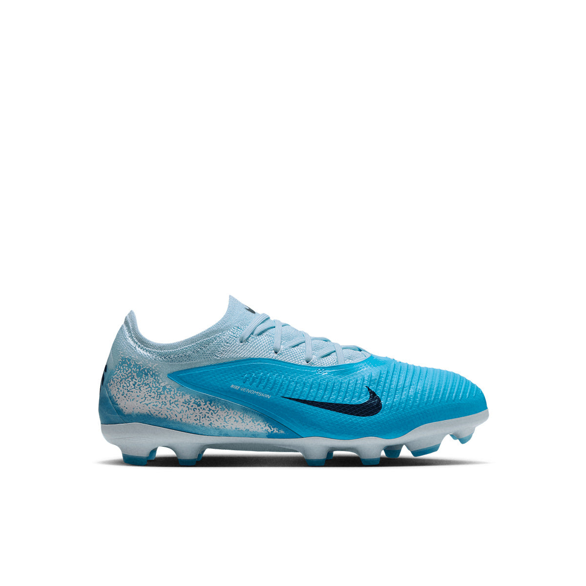 NIKE JR PHANTOM 6 LOW PRO ERLING HAALAND FG/MG - BALTIC BLUE/BLUE ECLIPSE/GLACIER BLUE