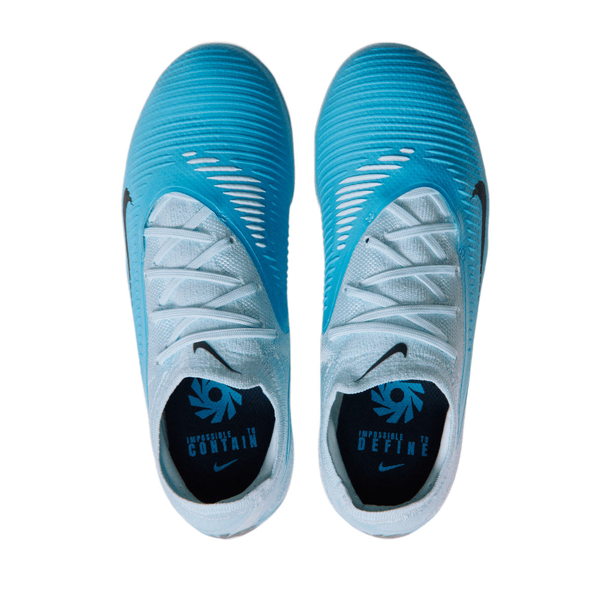 NIKE JR PHANTOM 6 LOW PRO ERLING HAALAND FG/MG - BALTIC BLUE/BLUE ECLIPSE/GLACIER BLUE
