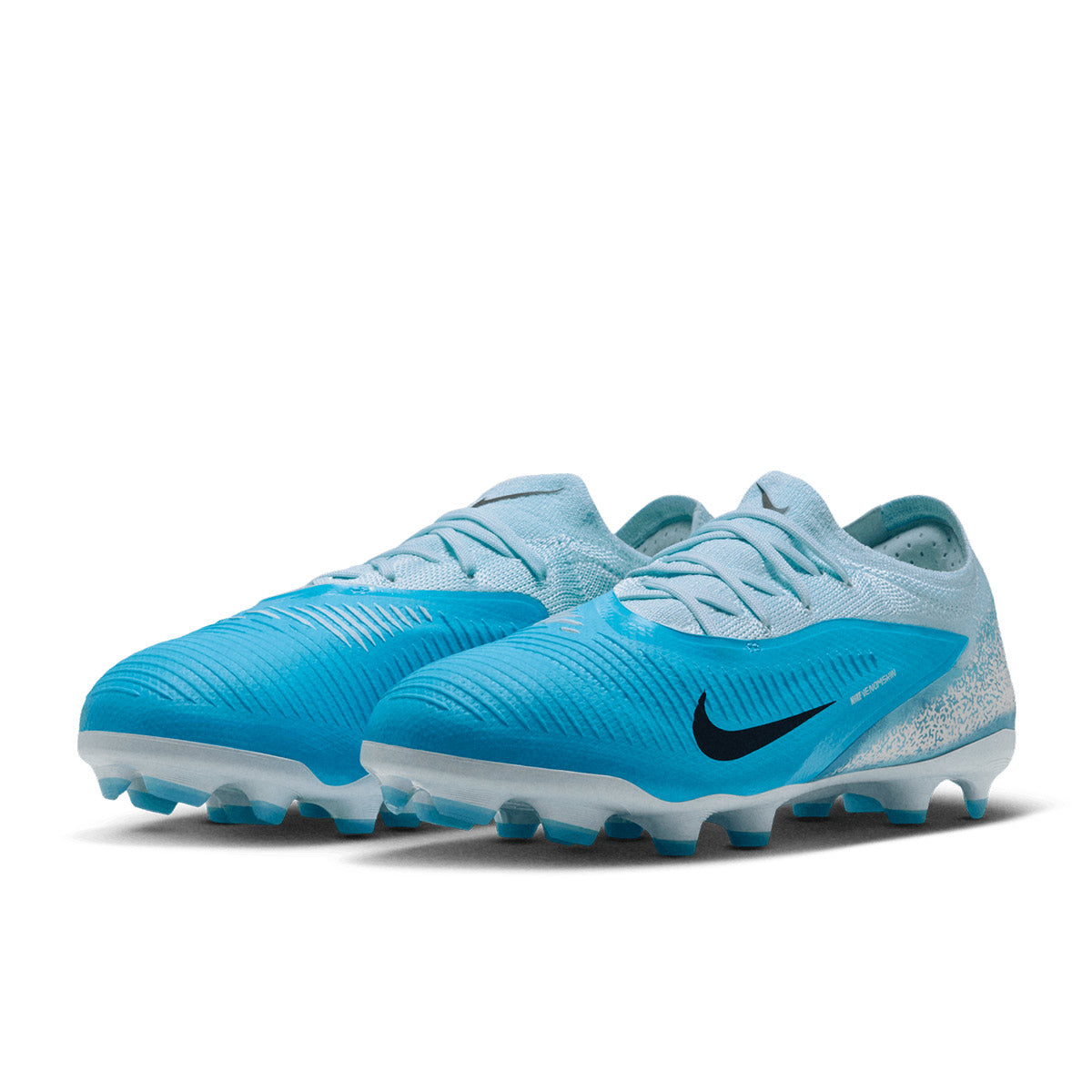 NIKE JR PHANTOM 6 LOW PRO ERLING HAALAND FG/MG - BALTIC BLUE/BLUE ECLIPSE/GLACIER BLUE