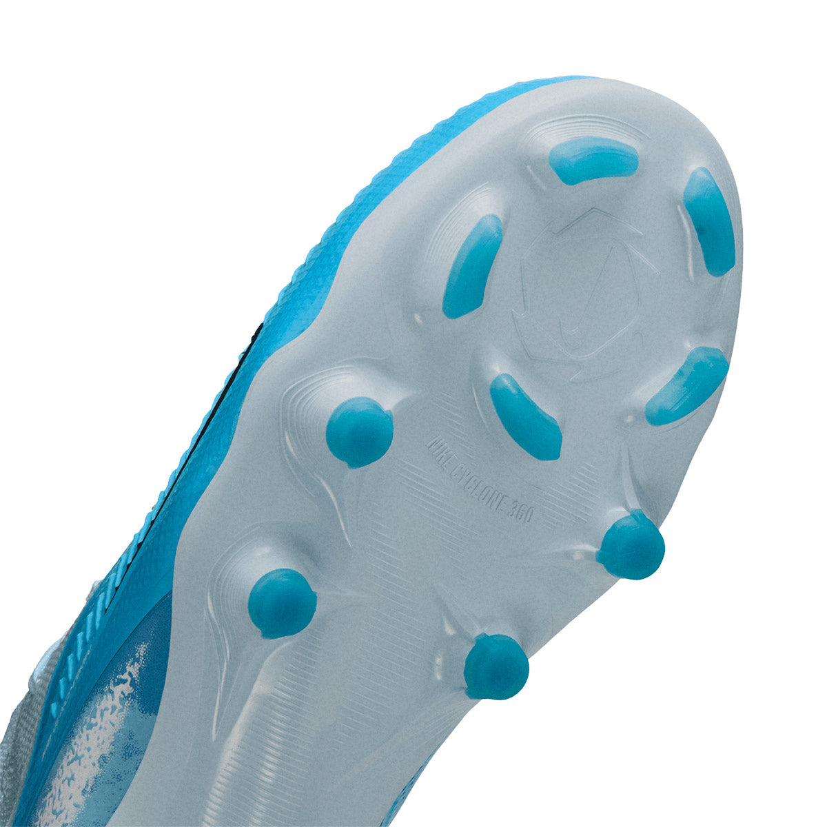 NIKE JR PHANTOM 6 LOW PRO ERLING HAALAND FG/MG - BALTIC BLUE/BLUE ECLIPSE/GLACIER BLUE