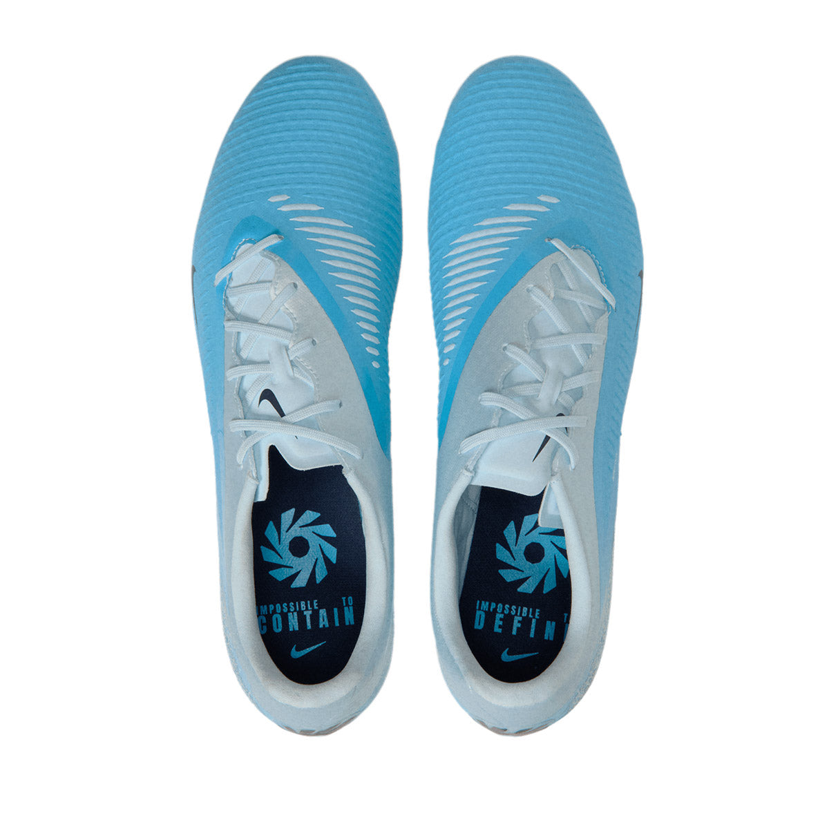 NIKE PHANTOM 6 LOW ACADEMY ERLING HAALAND FG/MG - BALTIC BLUE/BLUE ECLIPSE/GLACIER BLUE