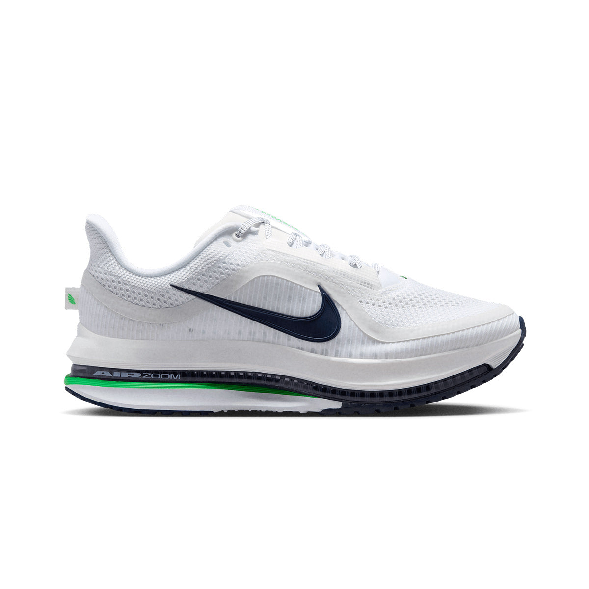 NIKE MEN PEGASUS PREMIUM - WHITE/GREENSPARK/MIDNIGHTNAVY