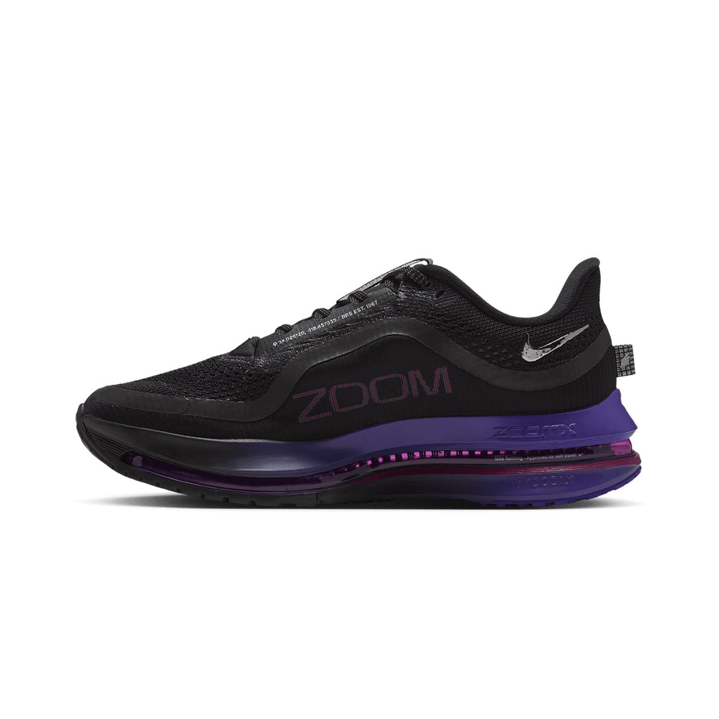 NIKE WOMEN PEGASUS PREMIUM - BLACK/METALLICSILVER/DARKCONCORD