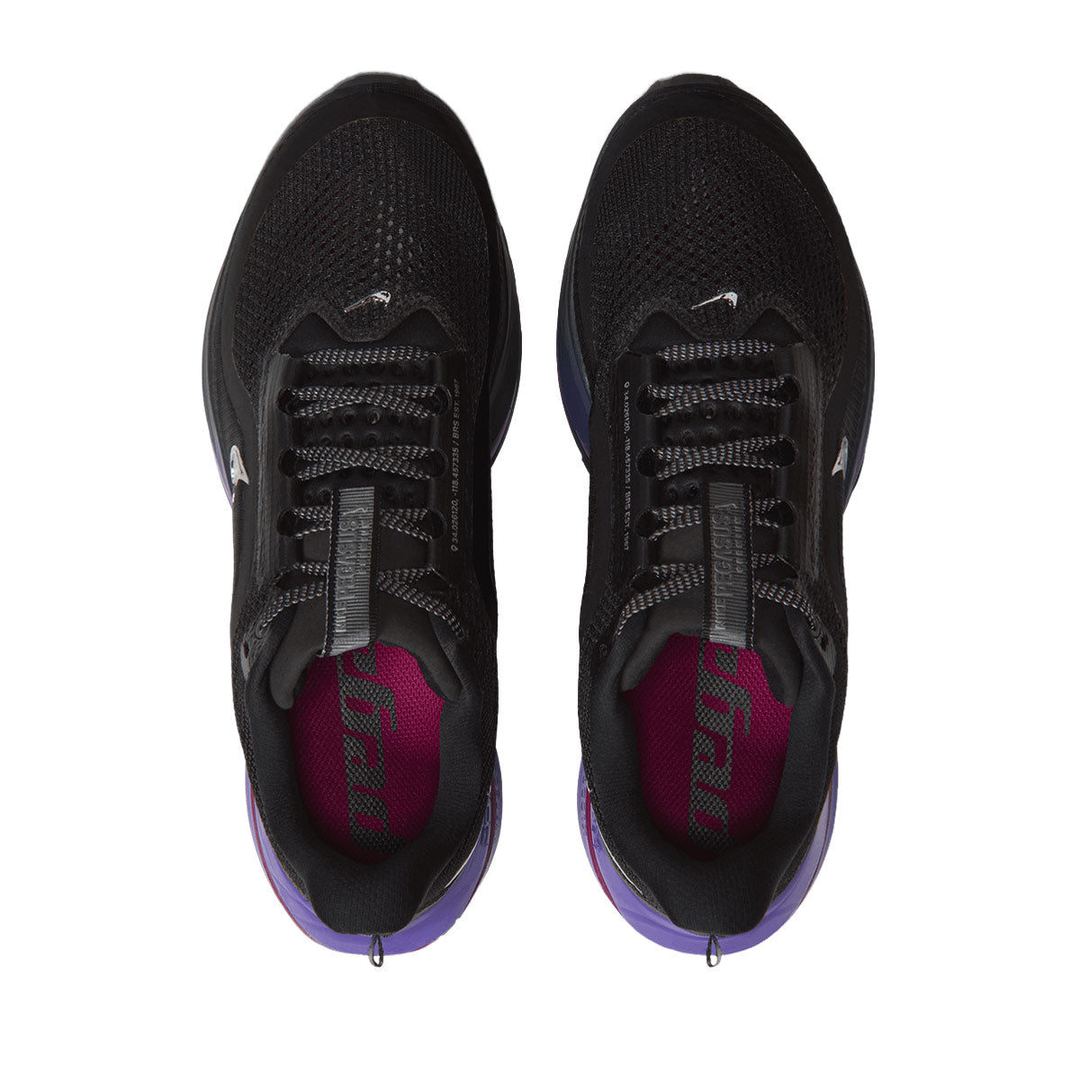 NIKE WOMEN PEGASUS PREMIUM - BLACK/METALLICSILVER/DARKCONCORD