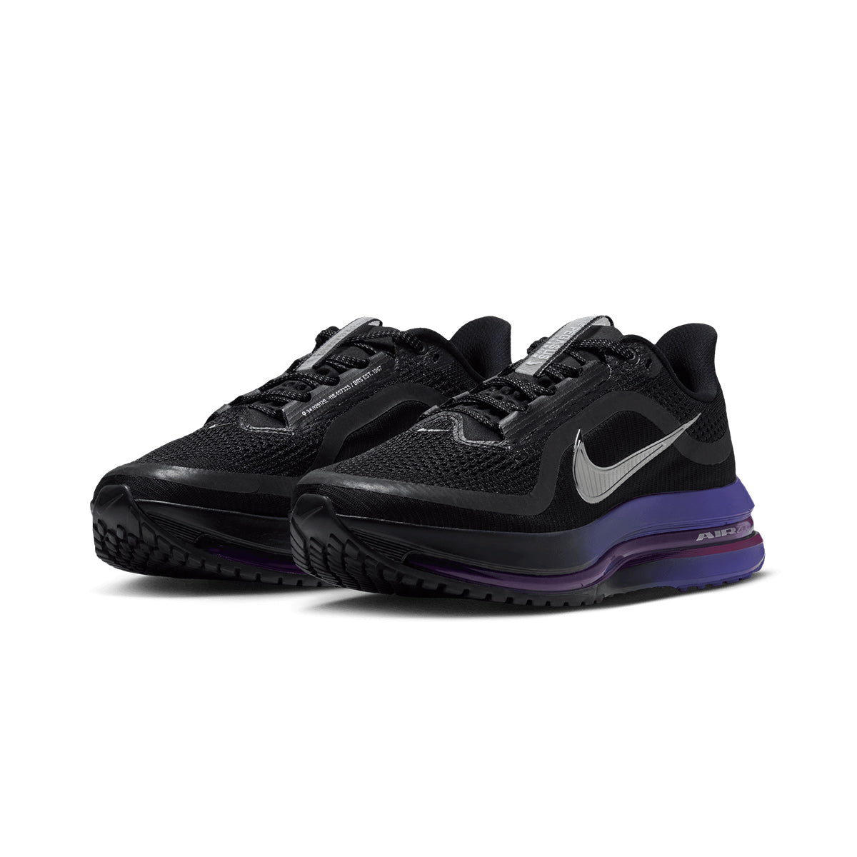 NIKE WOMEN PEGASUS PREMIUM - BLACK/METALLICSILVER/DARKCONCORD