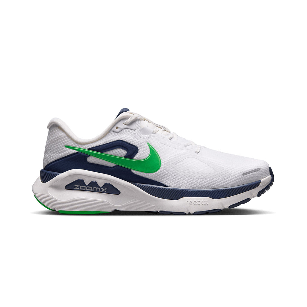 NIKE MEN STRUCTURE PLUS - WHITE/GREENSPARK/MIDNIGHTNAVY
