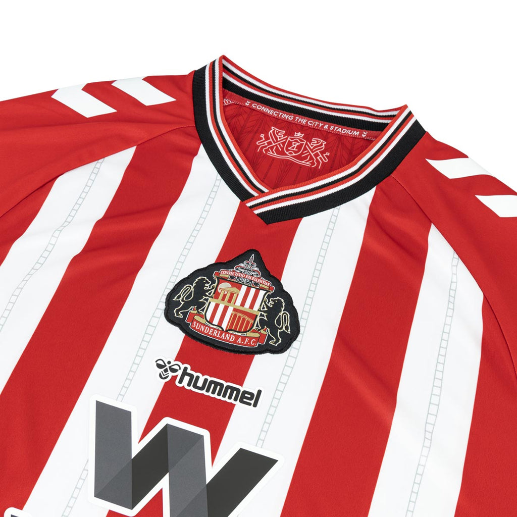 HUMMEL SUNDERLAND 2025/2026 HOME REPLICA JERSEY - TRUE RED