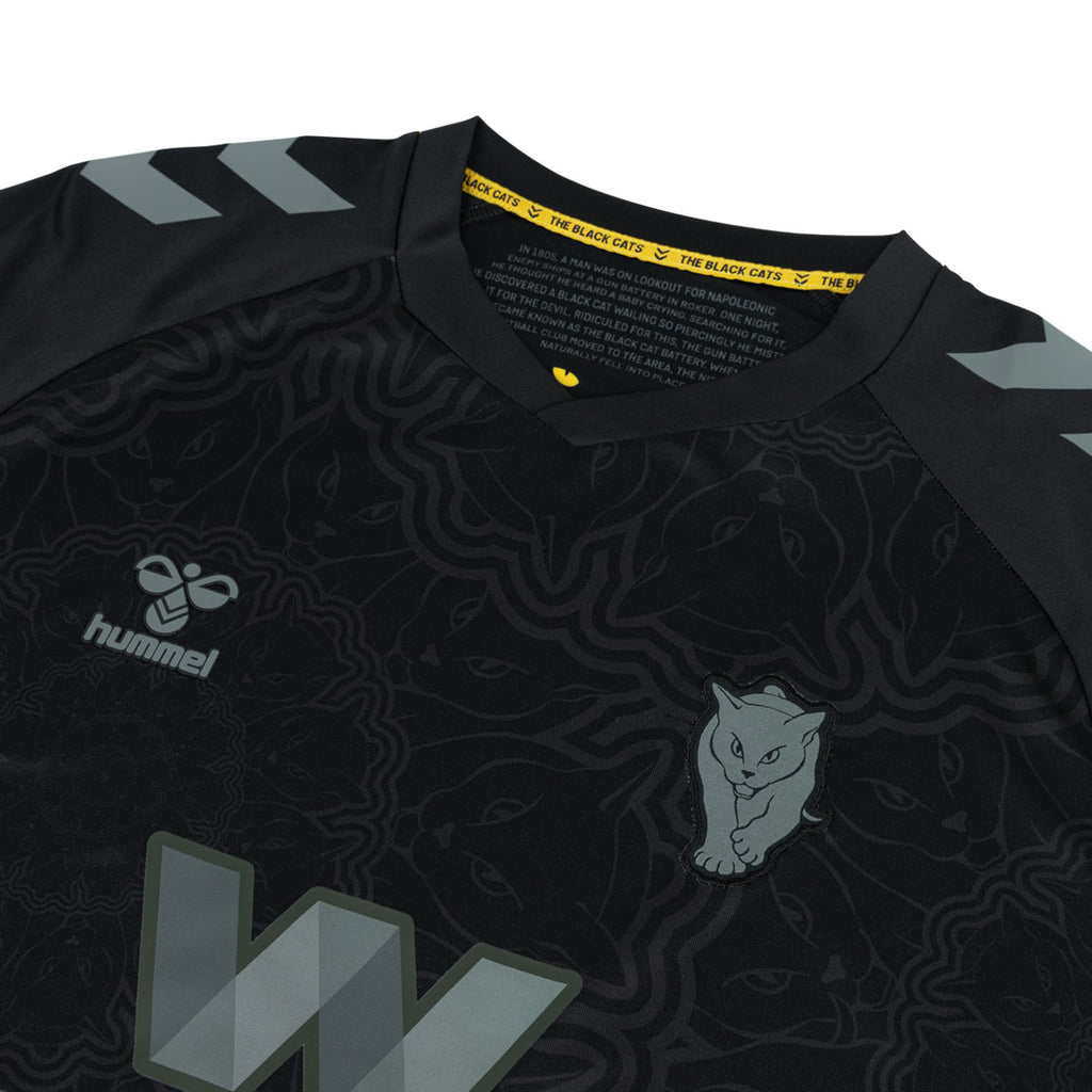 HUMMEL SUNDERLAND 2025/2026 THIRD REPLICA JERSEY - BLACK
