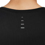 NIKE MEN STRIDE RUNNING TANK TOP - BLACK/REFLECTIVESILV