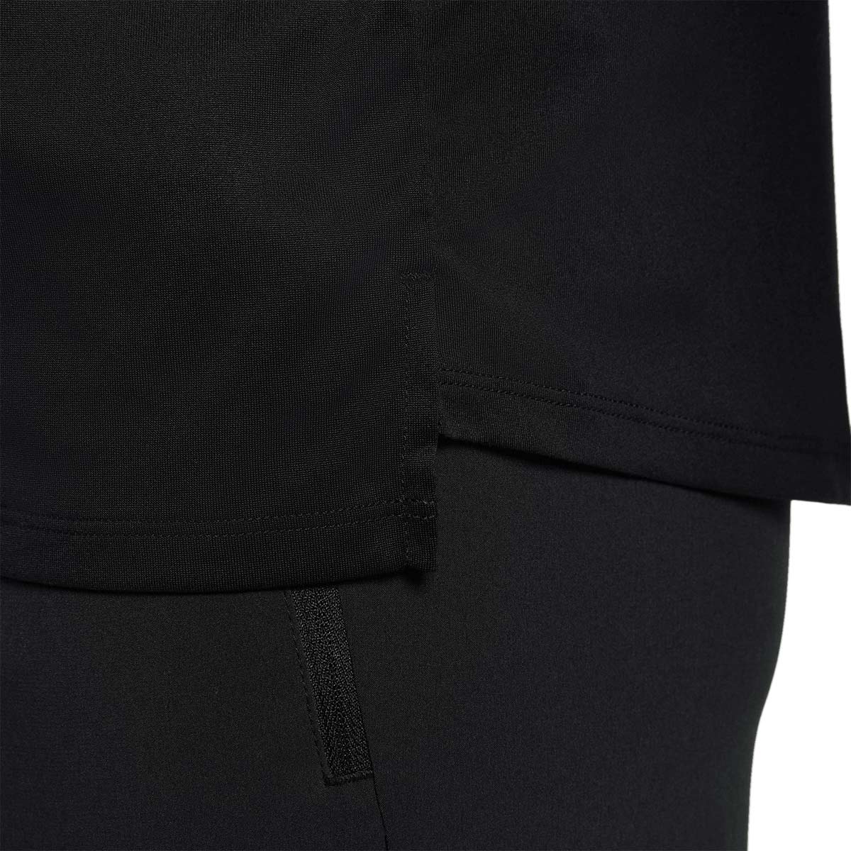 NIKE MEN STRIDE RUNNING TANK TOP - BLACK/REFLECTIVESILV
