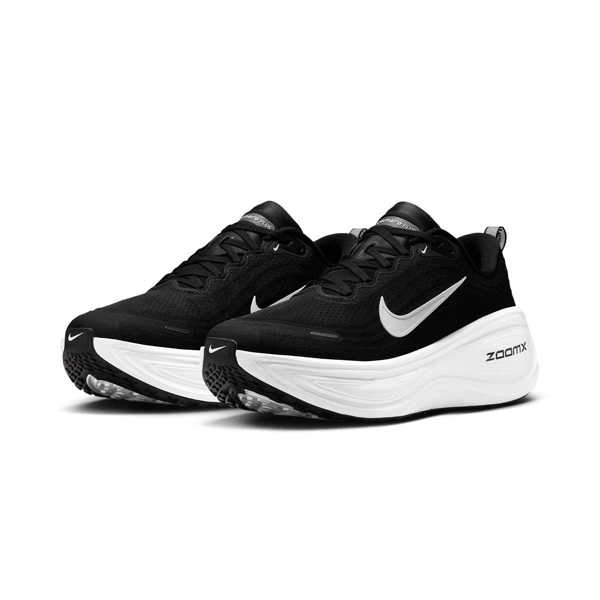 NIKE MEN VOMERO PLUS - BLACK/WHITE/COOLGREY/MTLCDARKGREY