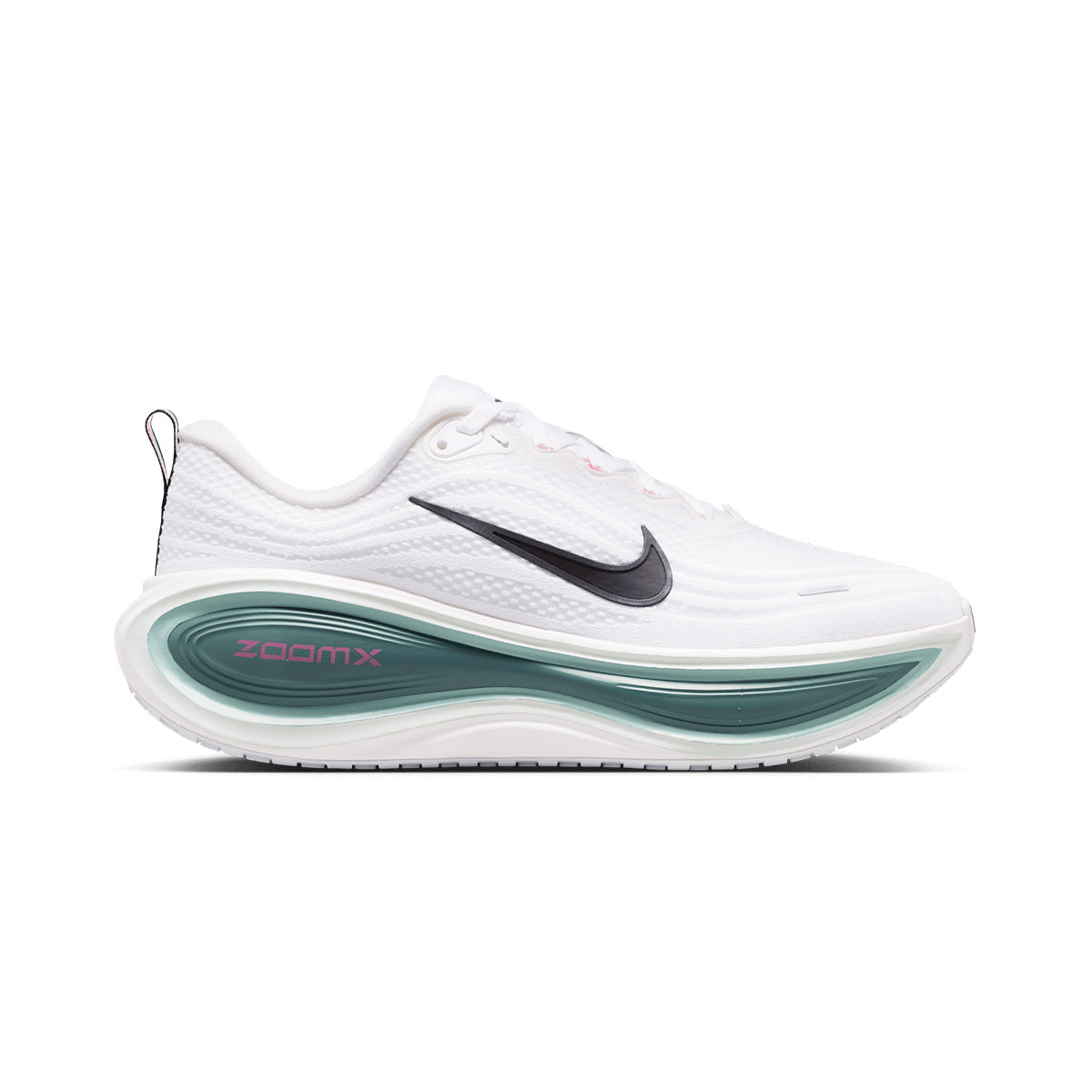 NIKE M VOMERO PLUS - WHITE/BLACK/MINERALSLATE/HYPERPINK