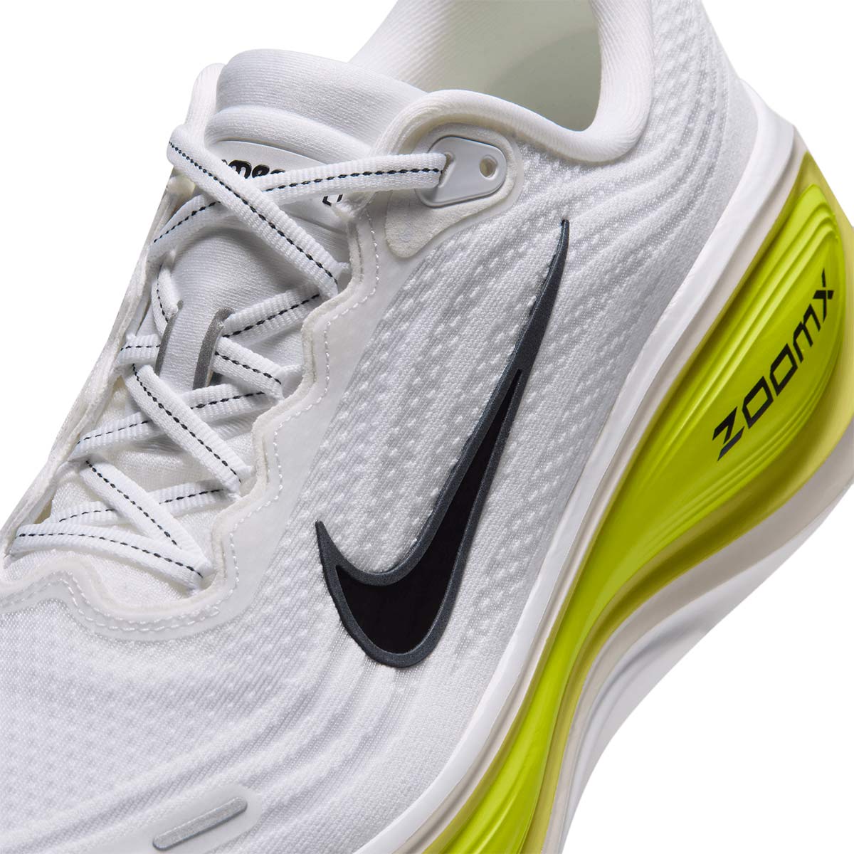 NIKE MEN VOMERO PLUS - WHITE/BLACK/LEMONVENOM/ELECTRICYELLOW