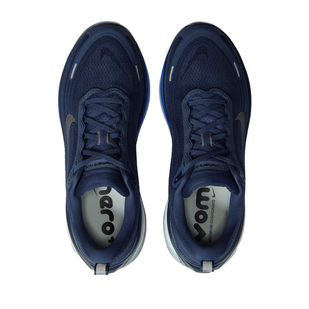 NIKE MEN VOMERO PLUS - DARKSLATE/BLACK/BARELYGREEN/GREENHAZE