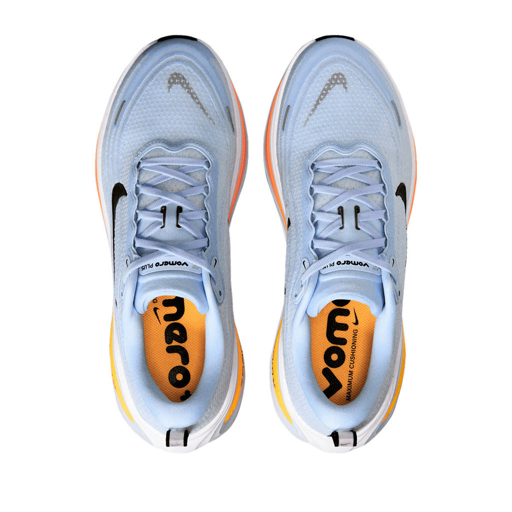 NIKE MEN VOMERO PLUS - HYDROGENBLUE/BLACK/WHITE/TOTALORANGE