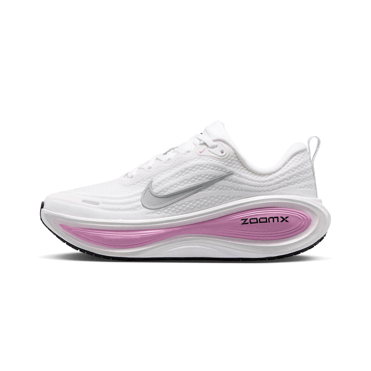 NIKE WOMEN VOMERO PLUS - WHITE/METALLICSILVER/BLEACHEDLILAC