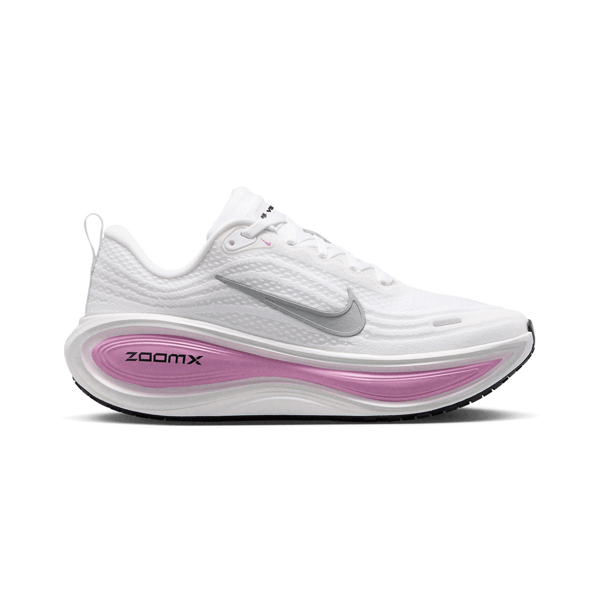 NIKE WOMEN VOMERO PLUS - WHITE/METALLICSILVER/BLEACHEDLILAC